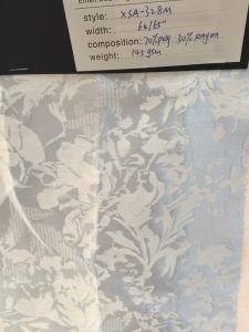 China polyester/rayon jacquard fabric yarn dyed wholesale