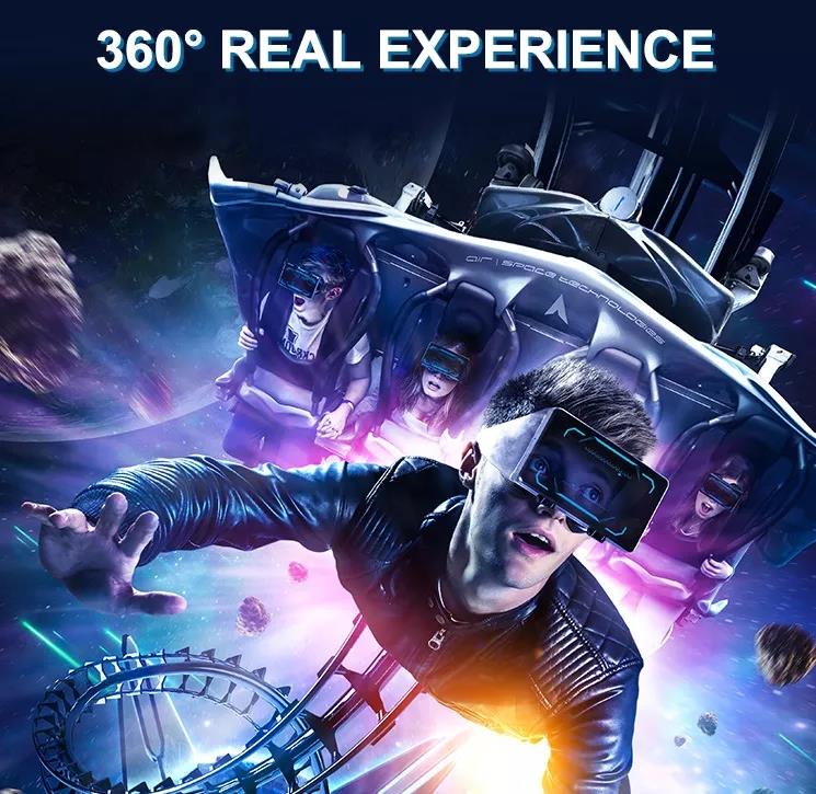 Dreamland Earn Money Business 9D VR Arcade Simulation Rides 9D VR Chair VR 360 Flight Simulators