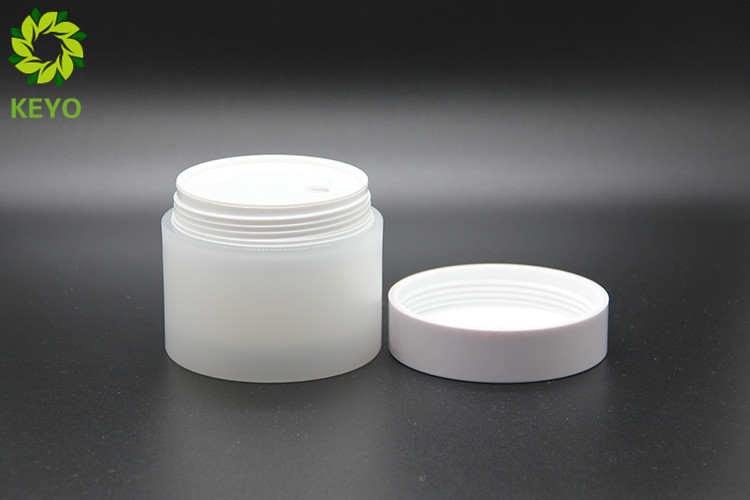 Frosted 2 Layers PP Plastic Body Butter Containers 150g Custom Design Acceptable