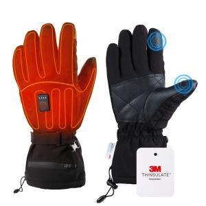 China Electric Rechargeable Warming Gloves 7.4V 12V Polyester wholesale