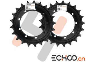 China High Strength 40Mn2 Mini Excavator Sprockets For Kubota RX303 Mini Excavator wholesale