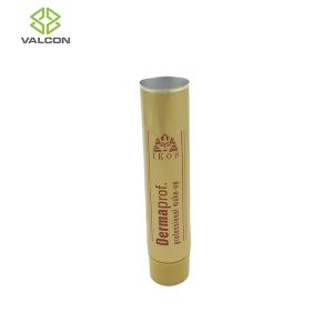 China Cosmetic ABL Aluminum Laminated Tube 10 ML Capacity With Gold Screw Cap wholesale