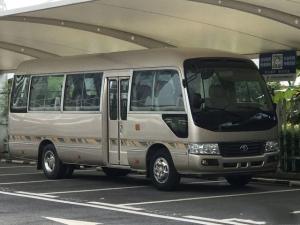 China Bus Second Hand Coaster White Golden For Stock Negeria LHD Mini Bus Diesel Promition Price Toyota Coaster wholesale