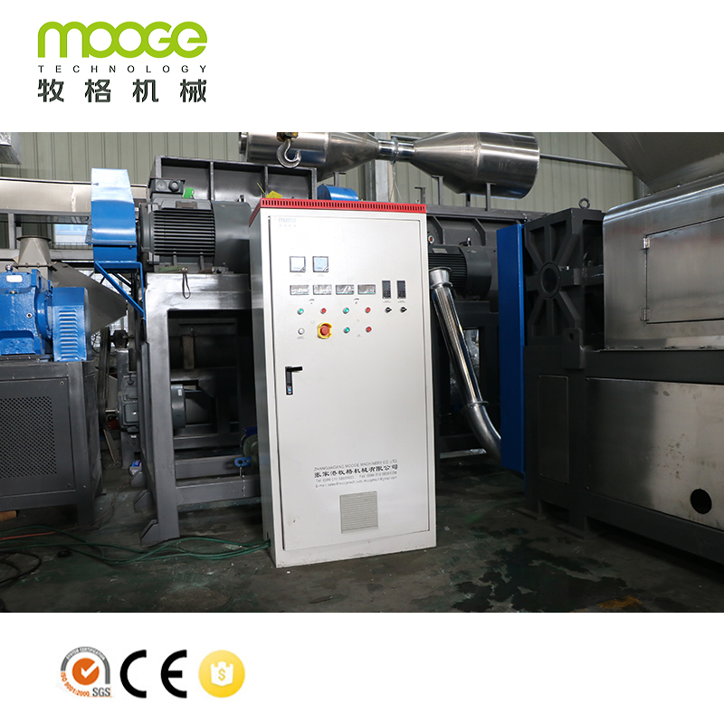 300kg/H Pelletizing Machine For Plastic Recycling Raffia PET Pelletizing Line