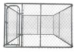 Metal Outdoor Portable Dog Kennels Outside Dog Kennels 2.3mm Diameter