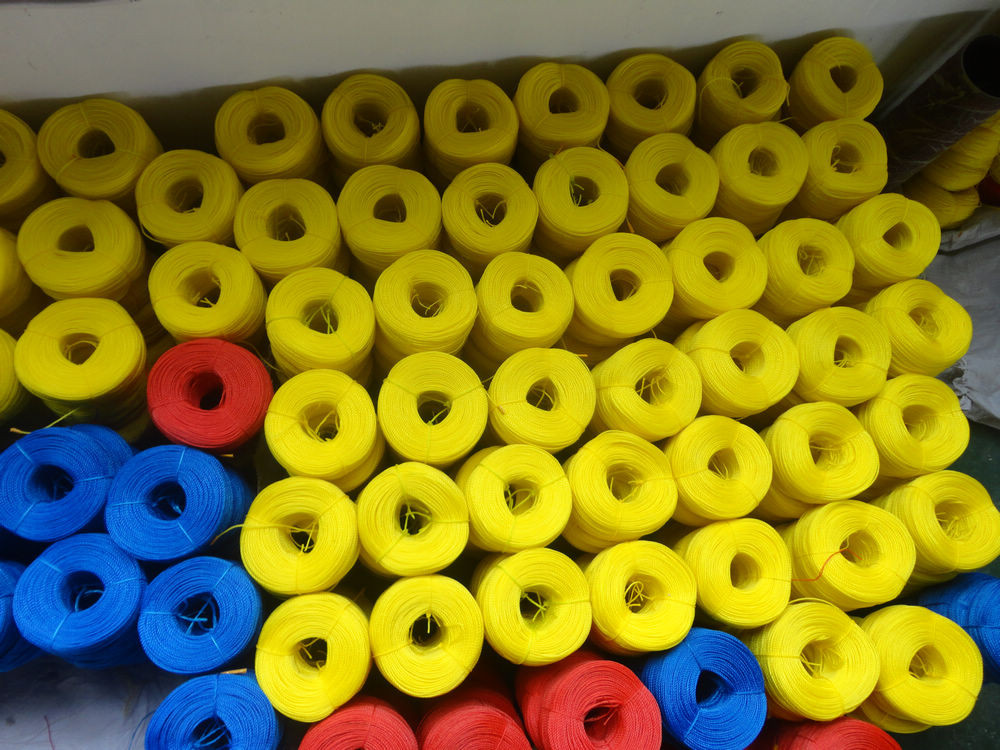 Small Coil PE Color Rope 6mm Diameter 3 Strands 250m