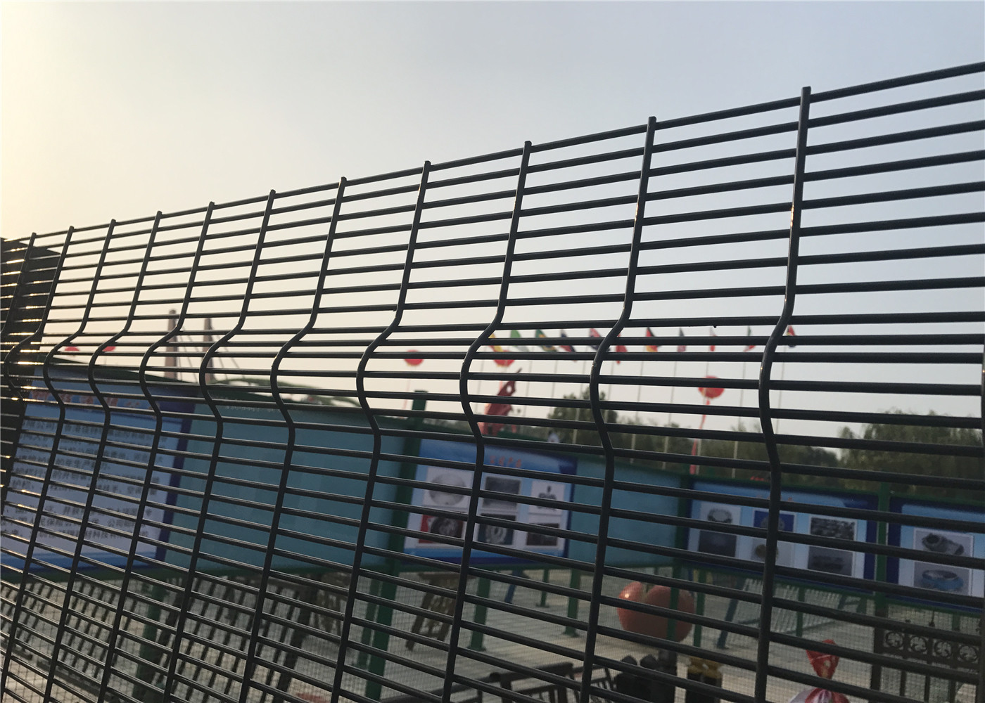 Anti-Climb Fence 4mm Wire High Security Clear Vu Fence