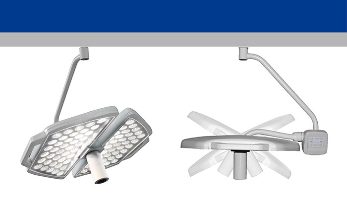 Hospital Surgical Instrument Operation ICU Room Medical Shadowless Operating Lamp With LED Cold Light Source ECOP001