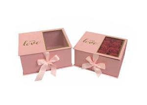 China Recyclable Cardboard Flower Boxes , Cardboard Flower Gift Box Water Proof wholesale