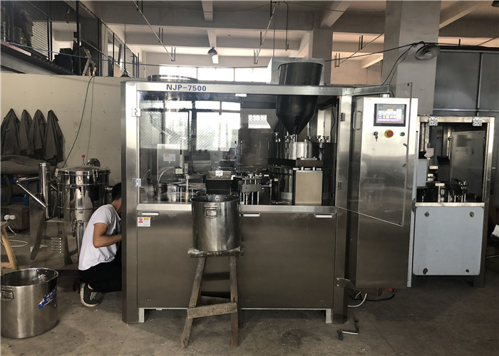 High Speed Pharmaceutical Capsule Filling Machine Size 00 - Size 5 Capsule Making
