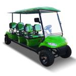 8 Person LSV Zone Electric Golf Cart 48 Volt 850KG ODM OEM