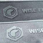3D Effect ODM Printed Clothing Labels High Density Printing Silicone