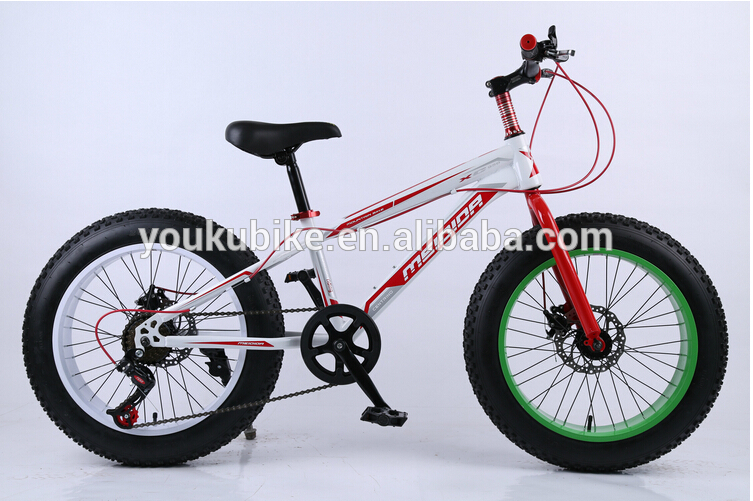 Height 198cm Sledge Wheel Steel 26 Inch Fat Tire Bike