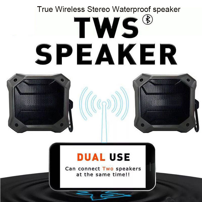 Fabric Portable Rechargeable Speaker Aktif Bluetooth Polytron 2H Charging Time