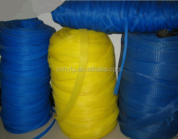 Plastic PE Wine Bottle Protective Sleeve Net Customized Length and Unlimited Length