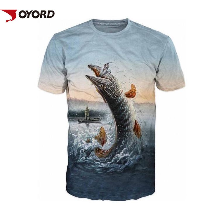 Sport Easy Wash Custom Fishing Jerseys Strong Moisture Absorption Recreational