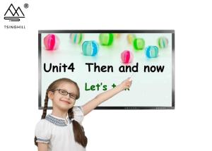 China Wall Mounted Education Interactive Whiteboard 100 Inch Touch Screen wholesale