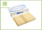 Adult / Children Sterile Wooden Tongue Depressor In Bulk 150 * 18 * 1.6mm Size