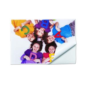China OEM White 21x29.7cm Glossy Full Sheet Adhesive Paper wholesale