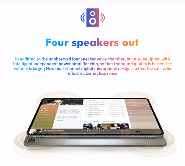 WiFi Bluetooth 5.0 Four Mode Navigation Tablet 10.4 Inch 4G Full Netcom Dual Band