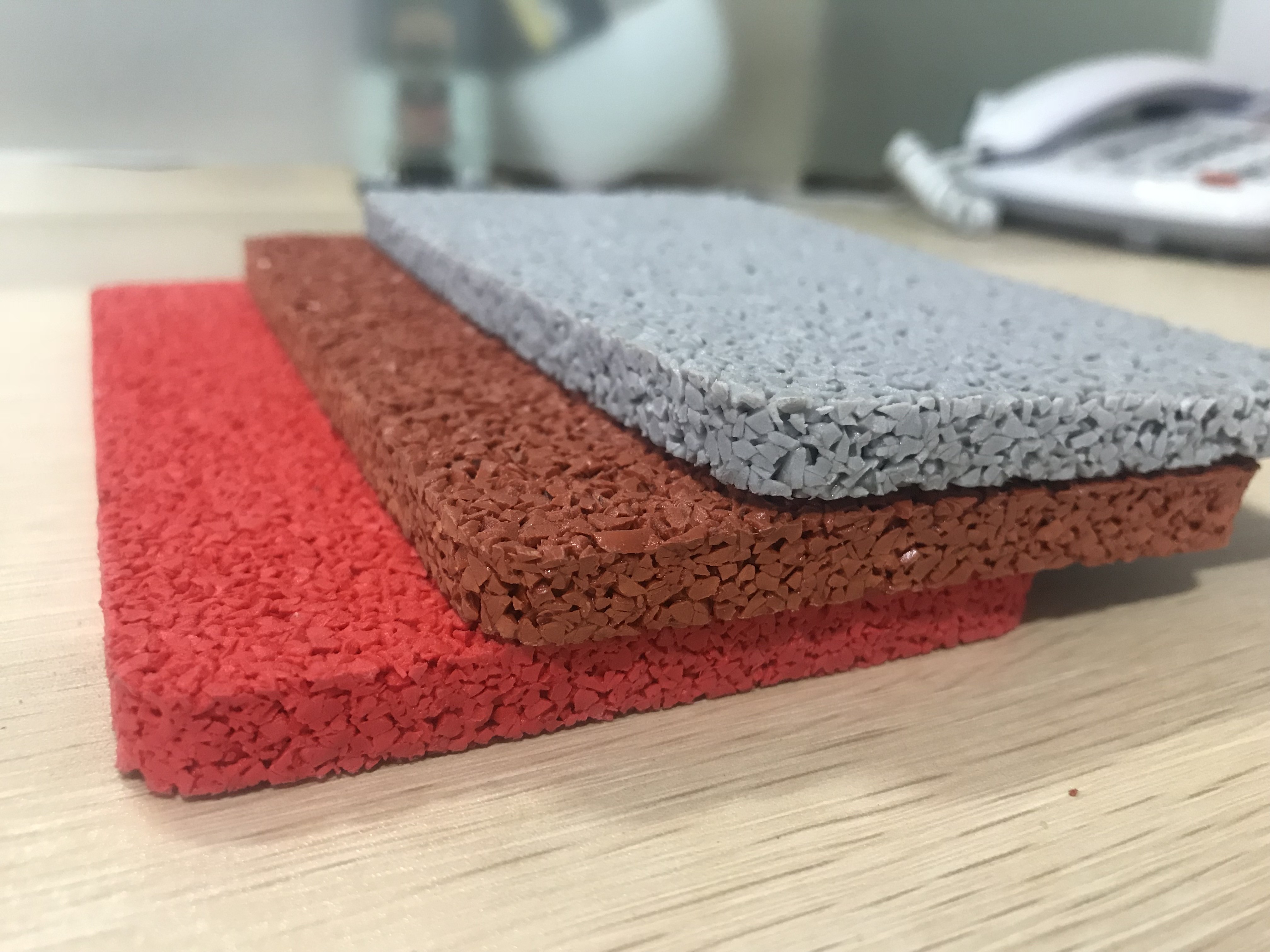 Odorless Colored Rubber Granules