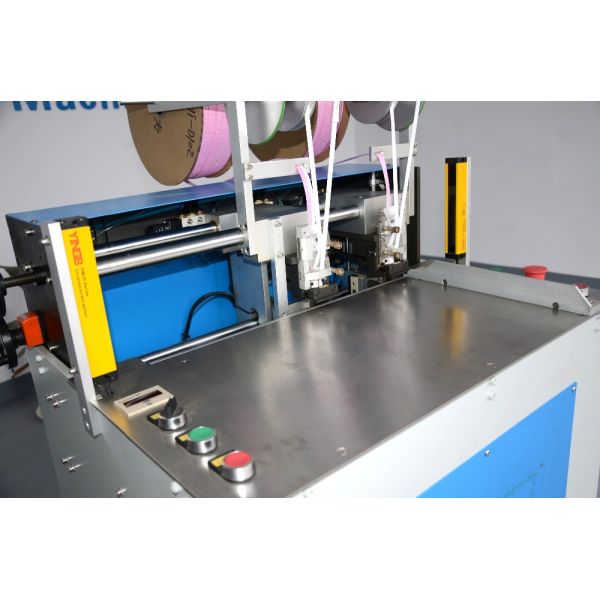 Semi-Automatic Book Block Head Band Machine 220V 1.5KW for Hard Cover Book Head Banding with 11pcs/minute Speed