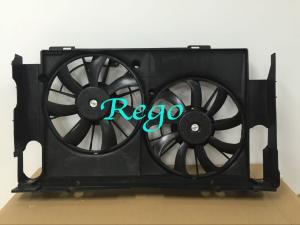 China Mercedes A / C Double Car Radiator Cooling Fan With Motors Black / White Color wholesale