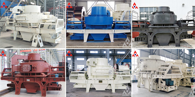 parts manual for vsi 7611 crusher from Zhongxin machinery Tertiary Crusher sand making machine