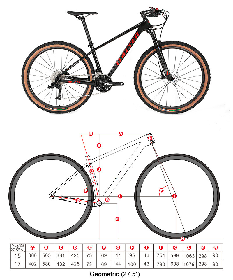Carbon Fiber Mtb Bicycle 24S 36speed XC Riding for men