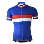 Blue Mucle Support Three Pockets Cycling Sports Clothing