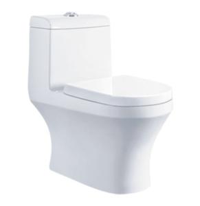 China Bathroom furniture high quality one piece flush toilet wholesale