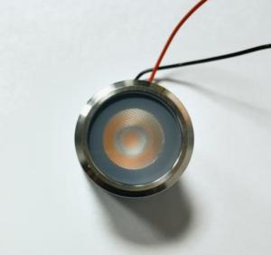 China Outdoor Recessed LED Inground Light 24VDC 1W 2W Made Of 316 Stainless Steel wholesale