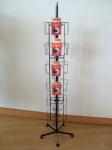Greating Card Spinner Metal Book Display Stand