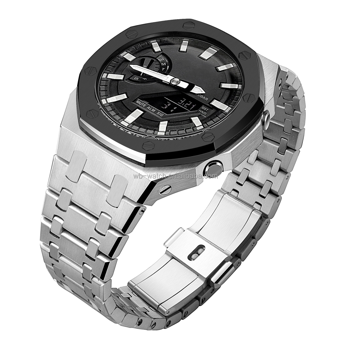 Stainless Steel Case ODM Support For Casio Mod Kit Replacement Watch Band And Strap