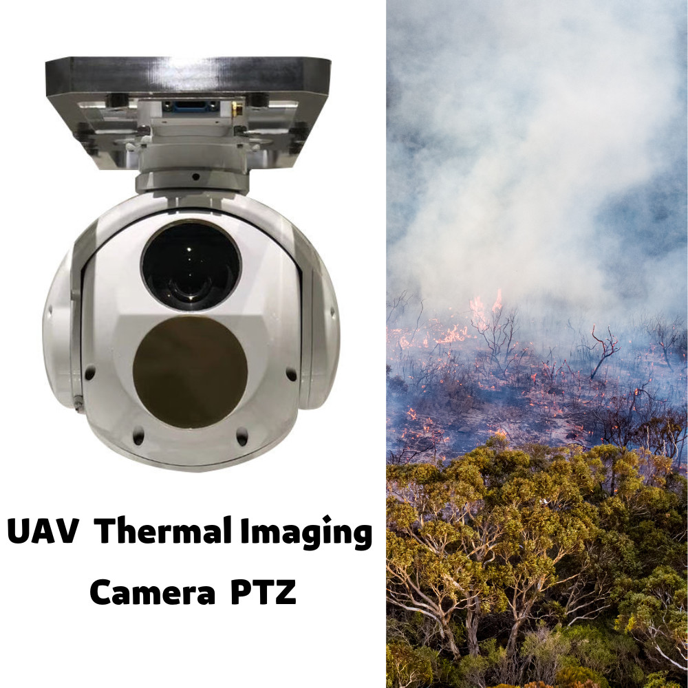OEM Drone Thermal Imaging Camera Pod 30X Zoom Payload Monitoring UAV Tracking Camera HXTS01C-1