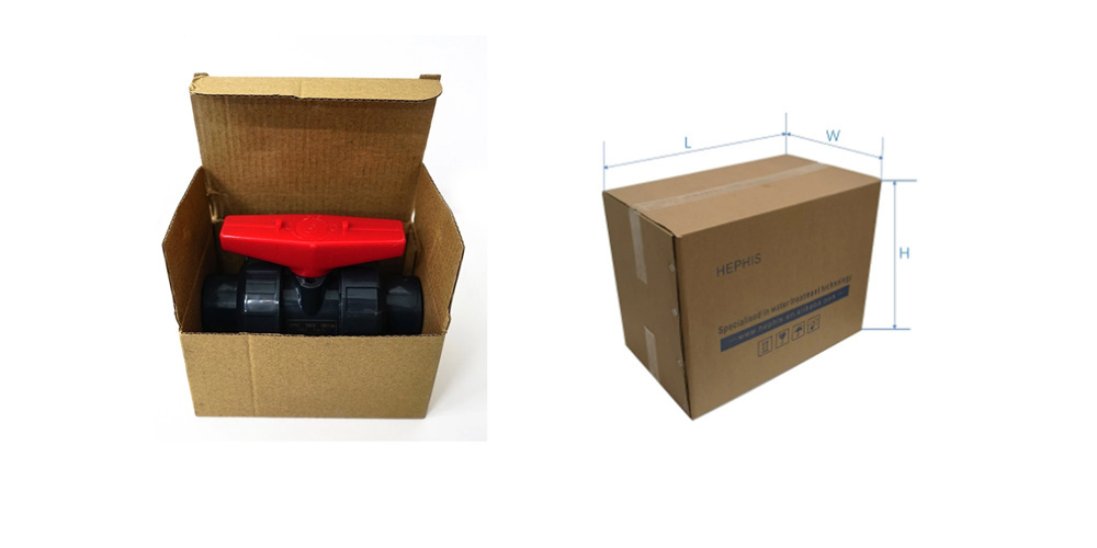 New Products Plumbing Material 2 PCS Plastic Ball Valve for Agriculture Feild