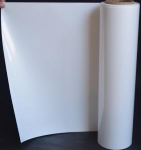 China 12um Label Advertising Industry White Flexible Packaging Film wholesale