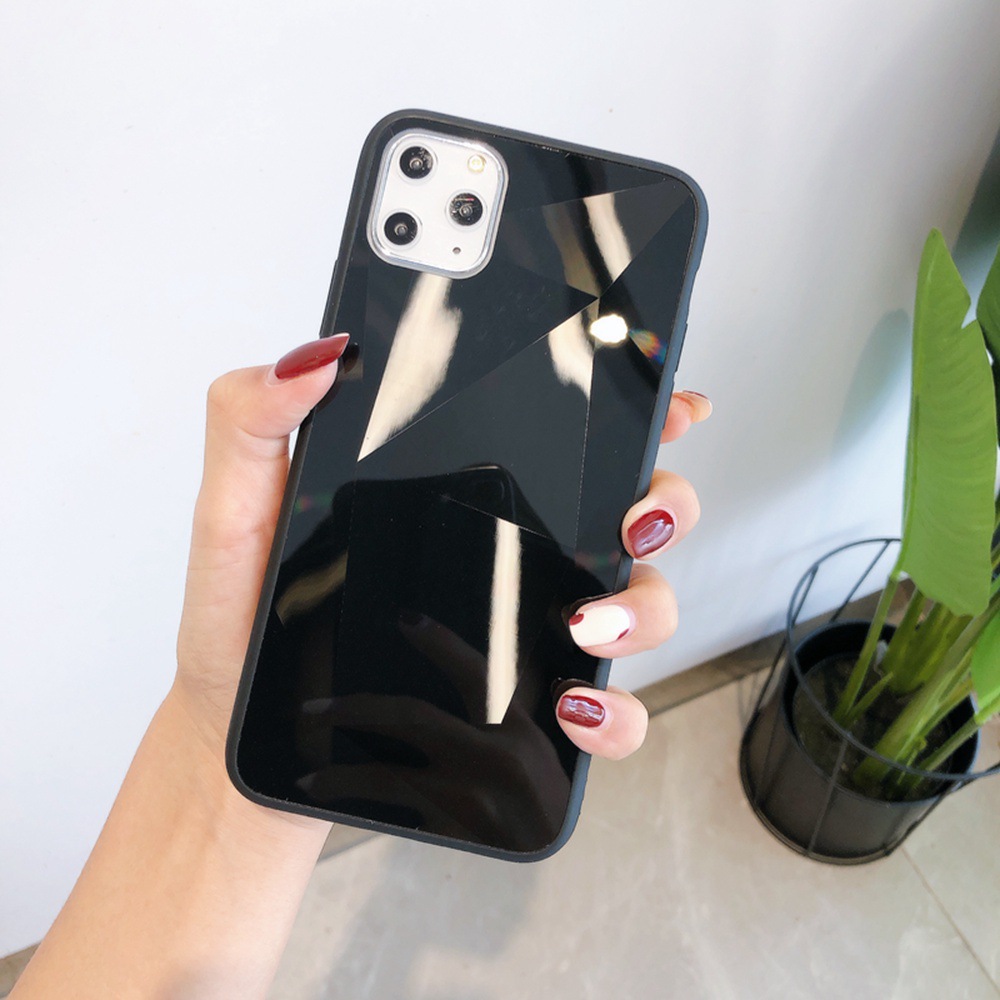 Custom Blue TPU Acrylic Shockproof Cover For Iphone 11 Pro Max Mobile Cell Phone Case