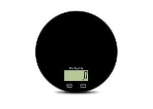 China Round Glass Platform Kitchen Weighing Scales wholesale