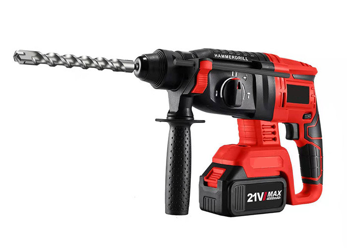 21V Cordless Rotary Hammer Drill 4.0Ah Brushless Lithium Advanced Concrete 26mm