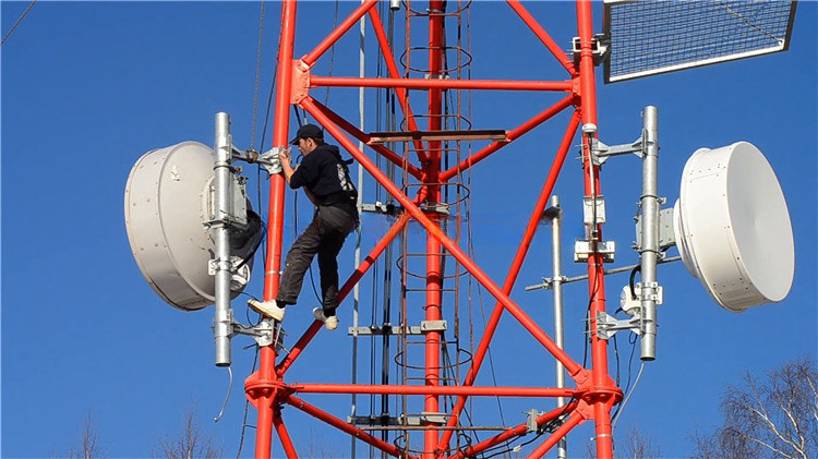 15m 20m 25m 40m 200 Feet Antenna Telecommunication Tower Tubular Radio TV FM Broadcast Antenna 3 Legs