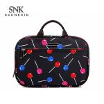 Black Folding Portable Travel Cosmetic Hanging Toiletry Bag