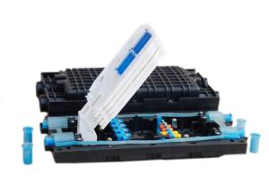China Inline Aerial Splice Enclosure for manhole / Outdoor Fiber Optic Splice wholesale