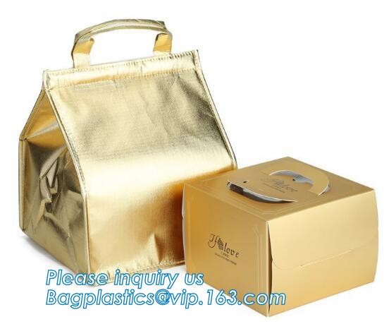 disposable aluminum foil insulated thermal cooler bag,laminated disposable insulation thermal aluminium foil cooler bag