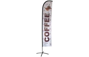 China Custom Logo / Size Digital printed Beach Flag Banner for Outdoor Advertising wholesale