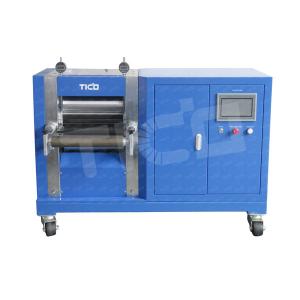 China Customizable Battery Calendering Machine Roll To Roll Hydraulic Rolling Press Machine on sale