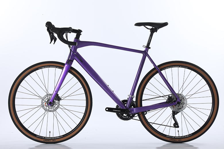 GOMID 700 40c Racing Bike Carbon Fork Gravel Bicycle Gear Cycle Roadbike Touring Bisiklet with Alloy Gravel Drop Handlebar