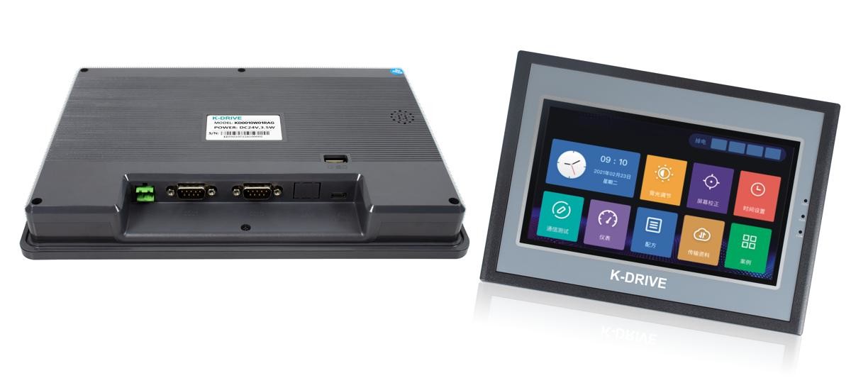 Plastic 480×272 HMI Display Touch Screen , Industrial Small HMI Panel