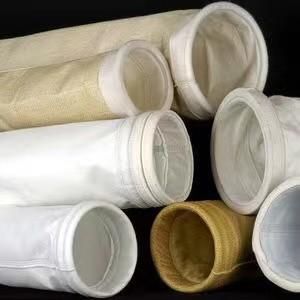 China Biomass High Temperature Filter Bags Nonwoven , Fume Replacement Dust Collector Bags wholesale