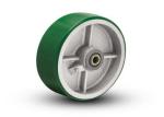 Aging Resistant Industrial Blue PU Polyurethane Coating Wheels / Polyurethane
